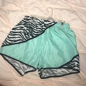 Zebra PINK Running Shorts